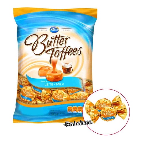 BALA BUTTER TOFFE LEITE 500G