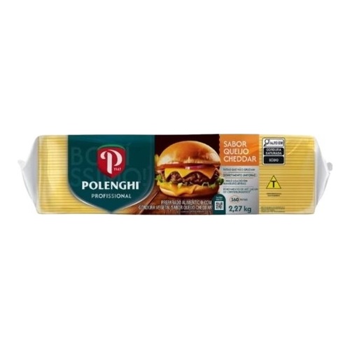 PREPARADO ALIMENTICIO SABOR CHEDDAR POLENGHI 2,270GK