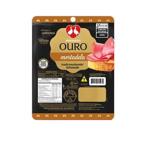MORTADELA PERDIGÃO FAT 200GR