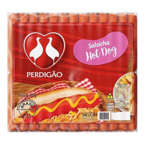 SALSICHA PERDIGAO 2,8KG