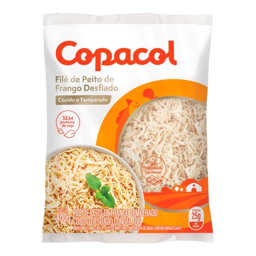 FILE DE PEITO FRANGO MOIDO COPACOL 400GR