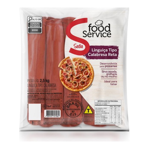 CALABRESA RETA SADIA 2,5KG
