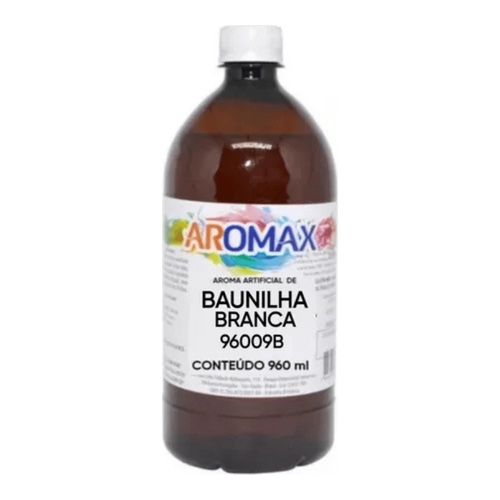 AROMA DE BAUNILHA BRANCA AROMAX 960ML