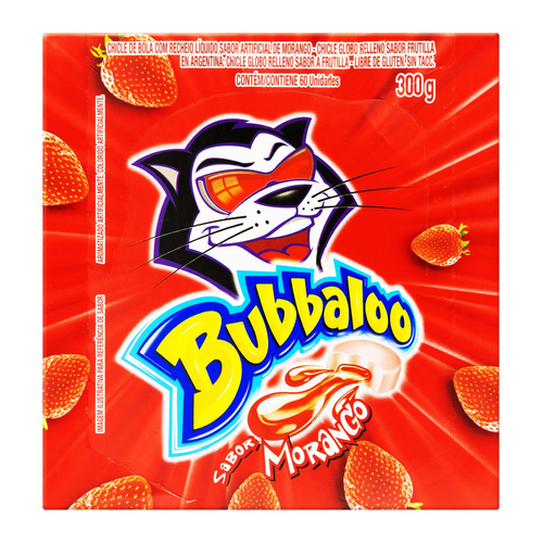 BUBBALOO MORANGO 300G