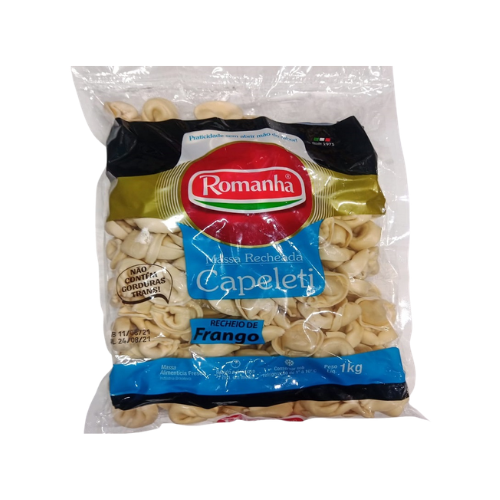 CAPELETI DE FRANGO ROMANHA