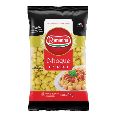 NHOQUE DE BATATA ROMANHA 1KG
