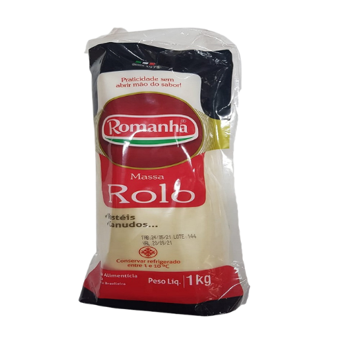 MASSA P/PASTEL ROLO ROMANHA