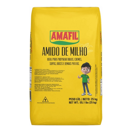 AMIDO DE MILHO AMAFIL 25KG