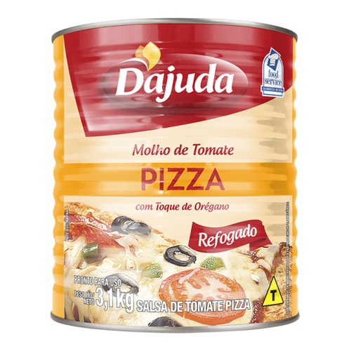 MOLHO DE TOMATE PIZZA D'AJUDA 3,1KG
