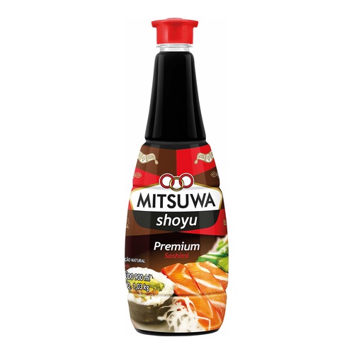 MOLHO SHOYU MITSUWA PREMIUM 900ML