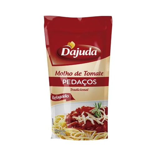 MOLHO DE TOMATE PEDAÇOS D'AJUDA 340GR