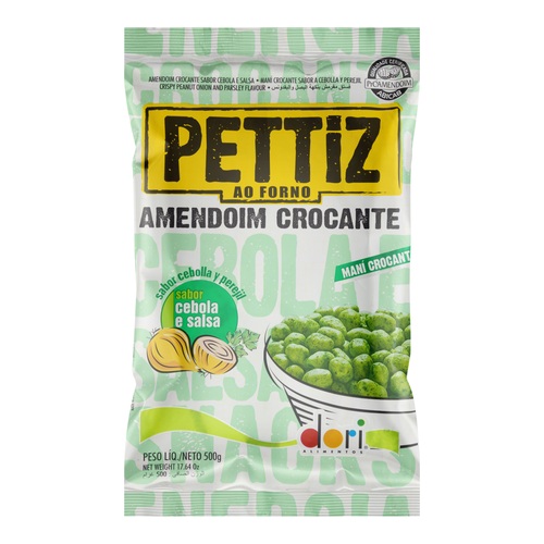 AMENDOIM CEBOL/SALSA PETTIZ 350GR