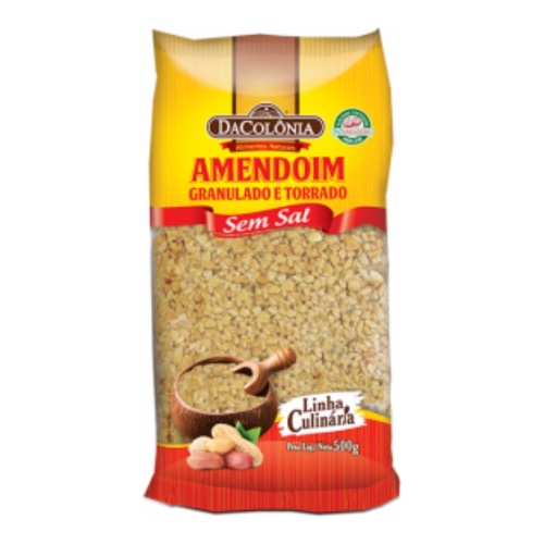 AMENDOIM GRANULADO DA COLONIA 1,005KG