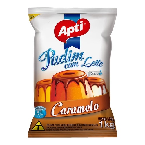 MISTURA P/PUDIM CARAMELO APTI 1KG