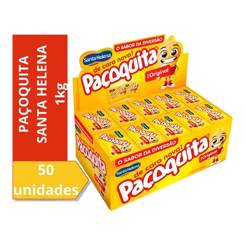 PAÇOQUINHA SANTA HELENA C/50