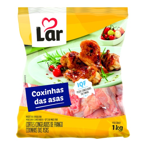 COXINHA DA ASA IQF LAR 1KG