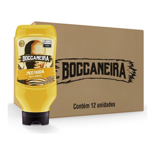 MOSTARDA AMARELA BOCCANEIRA 370GR