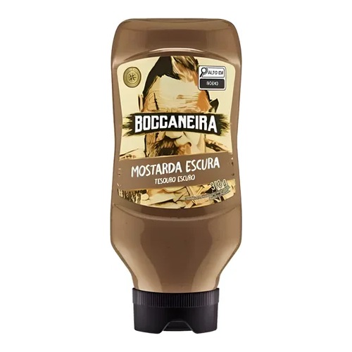 MOSTARDA ESCURA BOCCANEIRA 370GR