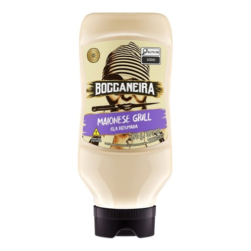 MAIONESE GRILL BOCCANEIRA 370GR