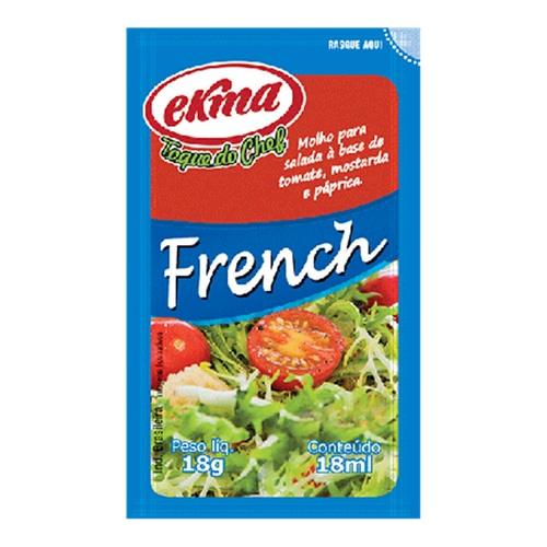 MOLHO P/SALADA FRENCH EKMA