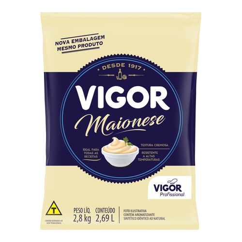 MAIONESE VIGOR 2,8KG