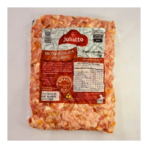 BACON CUBOS JULIATTO 1KG