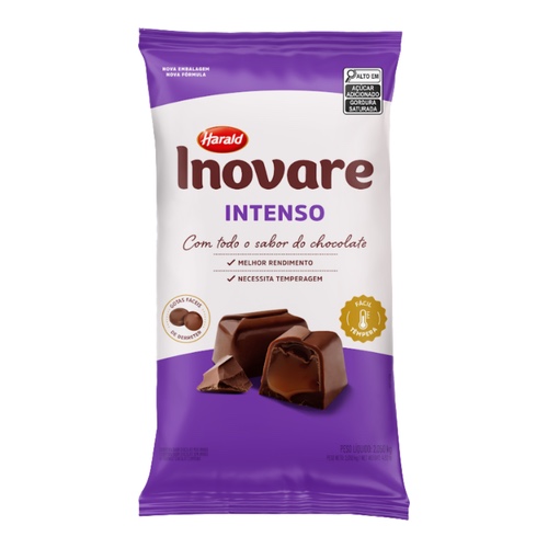 COBERTURA GOTAS SABOR INTENSO INOVARE HARALD 2,05KG