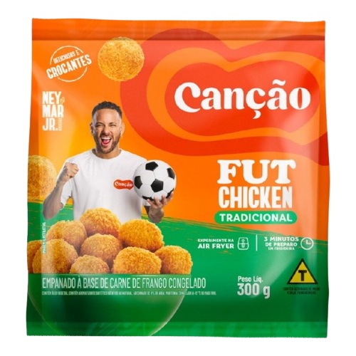 EMPANADO DE FRANGO CANÇÃO FUT CHICKEN 300GR