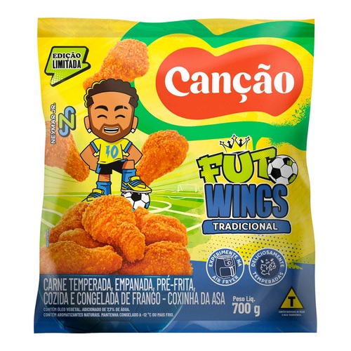COXINHA DA ASA EMPANADA TRADICIONAL CANÇÃO 700GR