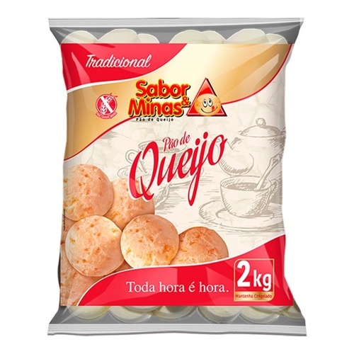 PÃO DE QUEIJO MAIS 2KG