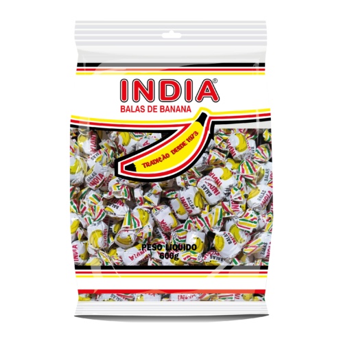 BALA DE BANANA INDIA 600GR