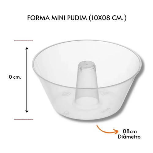 FORMA P/PUDIM G367 GALVANOTEK C/10