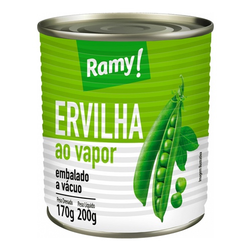 ERVILHA LATA RAMY 170GR