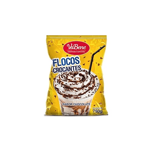 FLOCOS CROCANTES SABOR CHOCOLATE VABENE 750GR