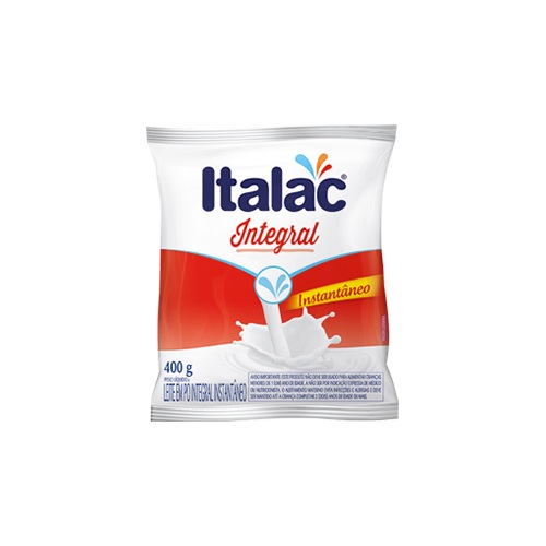 LEITE EM PÓ INTEGRAL ITALAC 400GR