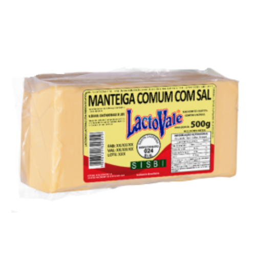 MANTEIGA SEM SAL LACTOVALE