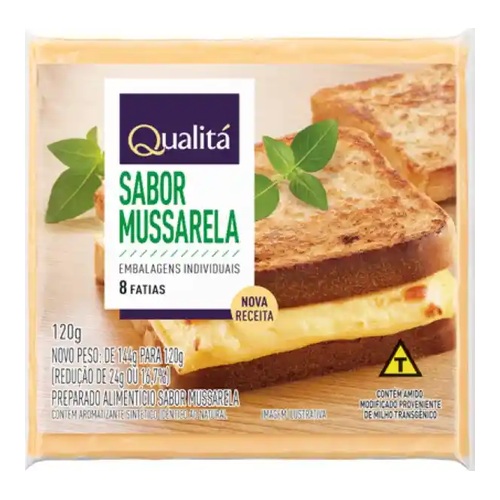 PREPARADO ALIMENTICIO SABOR MUSSARELA SANDUBOM 120GR
