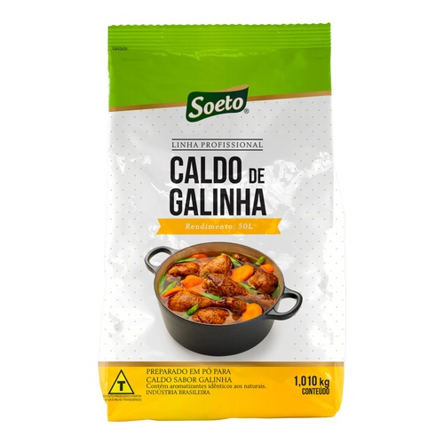 CALDO DE GALINHA SOETO 1,010KG