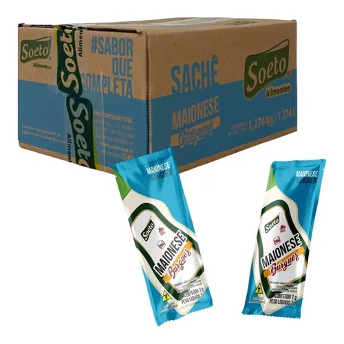 MAIONESE BURGUER SACHES SOETO C/182UN