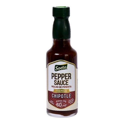 MOLHO DE PIMENTA PEPPER SAUCE CHIPOTLE 60 ML