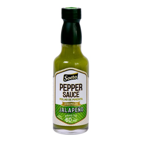 MOLHO DE PIMENTA PEPPER SAUCE JALAPENO 60 ML
