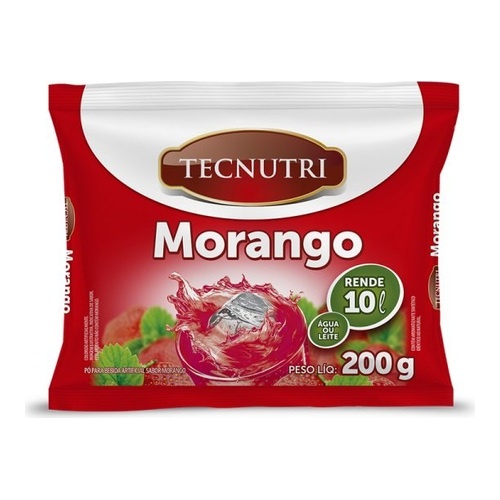 REFRESCO MORANGO TECNUTRI 200G