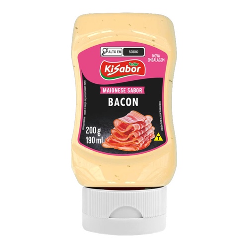 MAIONESE SABOR BACON KISABOR 200GR