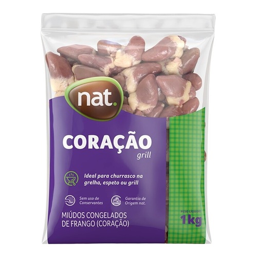 CORAÇÃO DE FRANGO VIBRA NAT 1KG