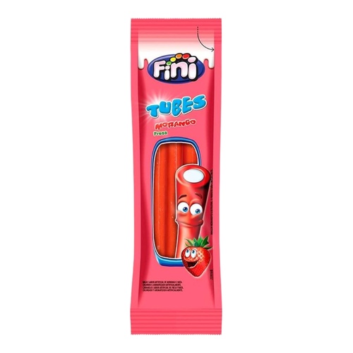 BALA TUBES MORANGO FINI 180GR