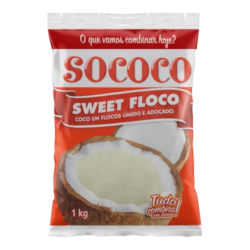COCO FLOCOS ADOÇADO MARGHERITA 1KG