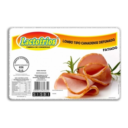 LOMBO FATIADO LACTOFRIOS 1KG
