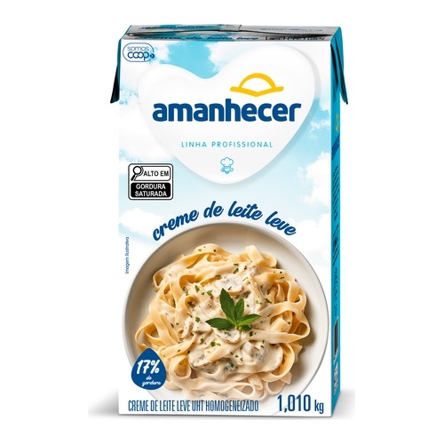 CREME DE LEITE LEVE AMANHECER 1,010 KG