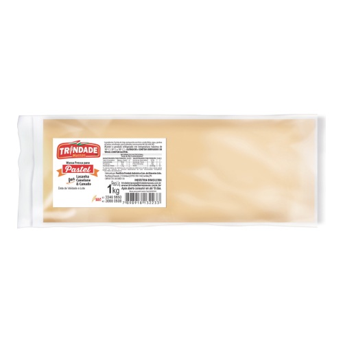 MASSA P/PASTEL ROLO TRINDADE 1KG