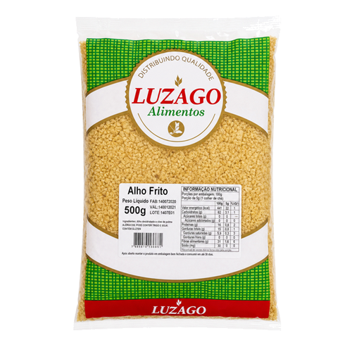 ALHO FRITO LUZAGO 500GR